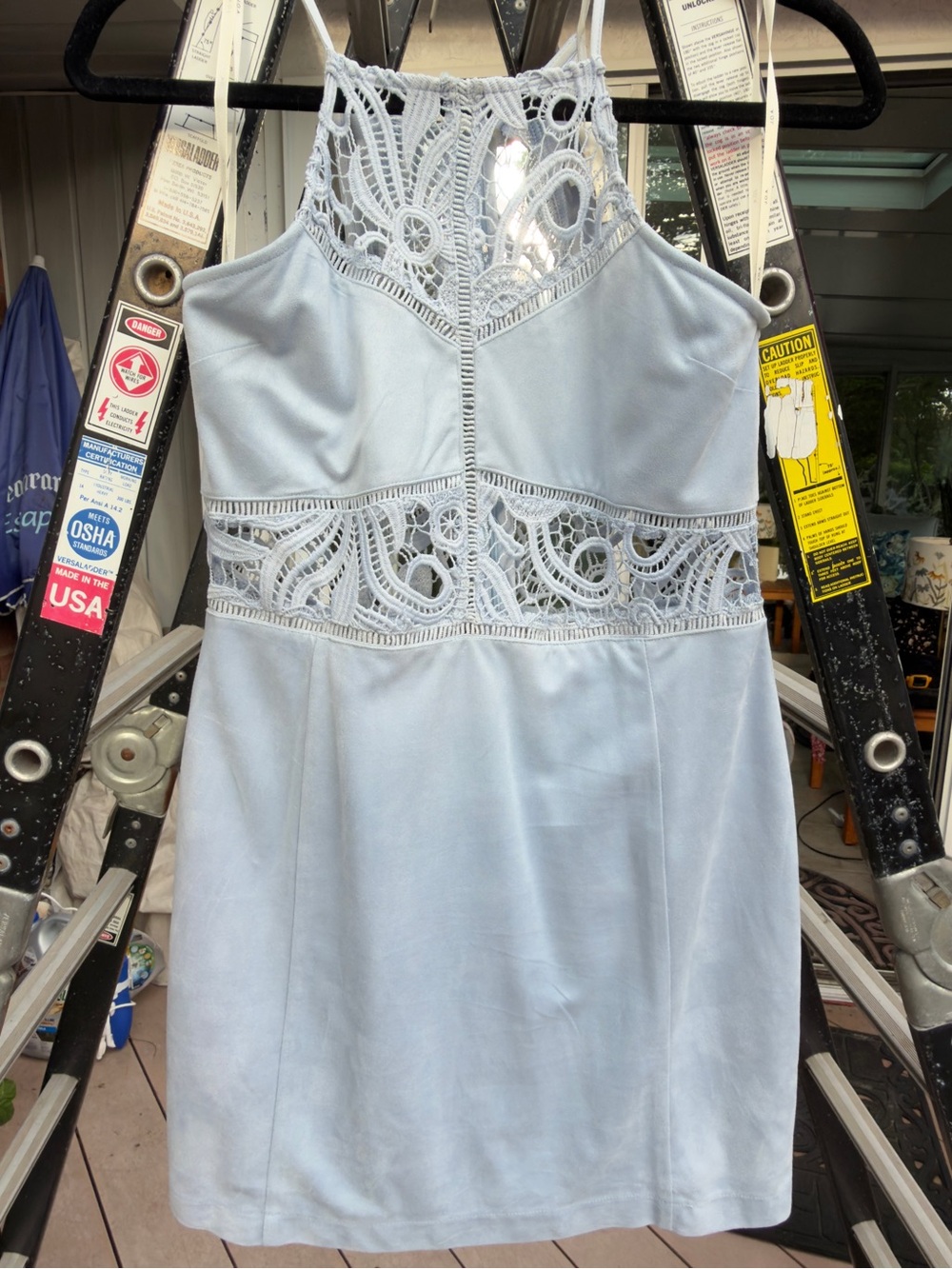 J.O.A. Light Blue Dress